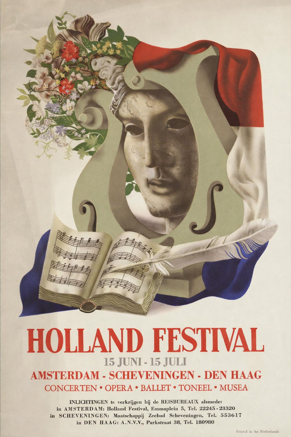 Affiche van 1950